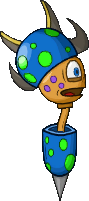 bouncing mushroom pointed pirate hat