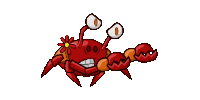 crab hair flower