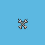 crossbones necklace