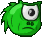 green bouncer