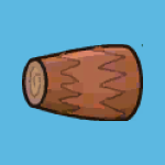 island tree log