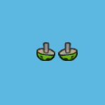 mushroom earrings
