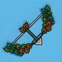 peacock bow