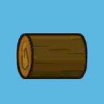 pine tree log