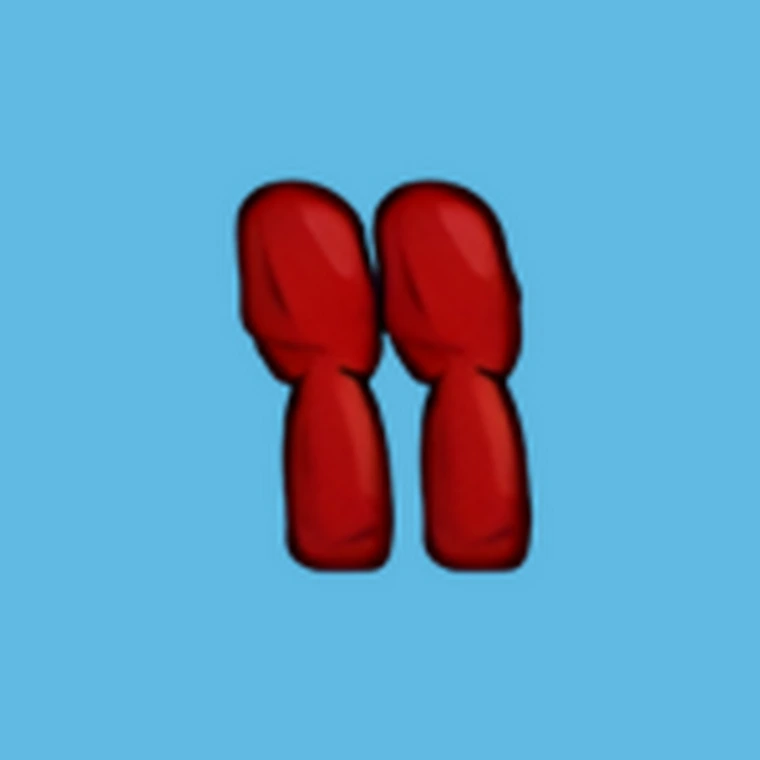 red pants