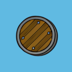 wood metal shield